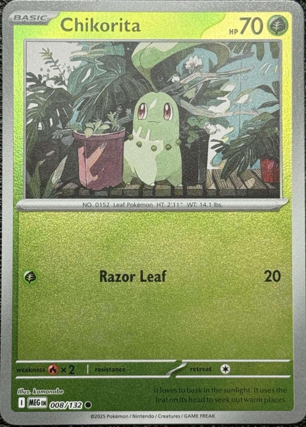 Chikorita [Reverse Holo]